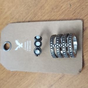 American Eagle Ring Set